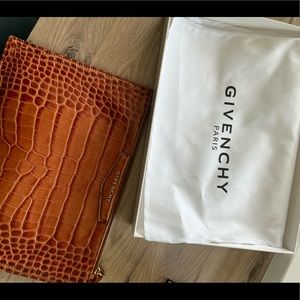 Givenchy clutch with dust bag and box